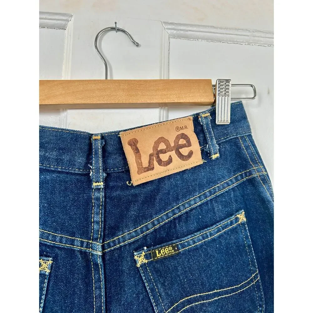 Vintage Indigo Denim Midi Skirt - Picture 6 of 7